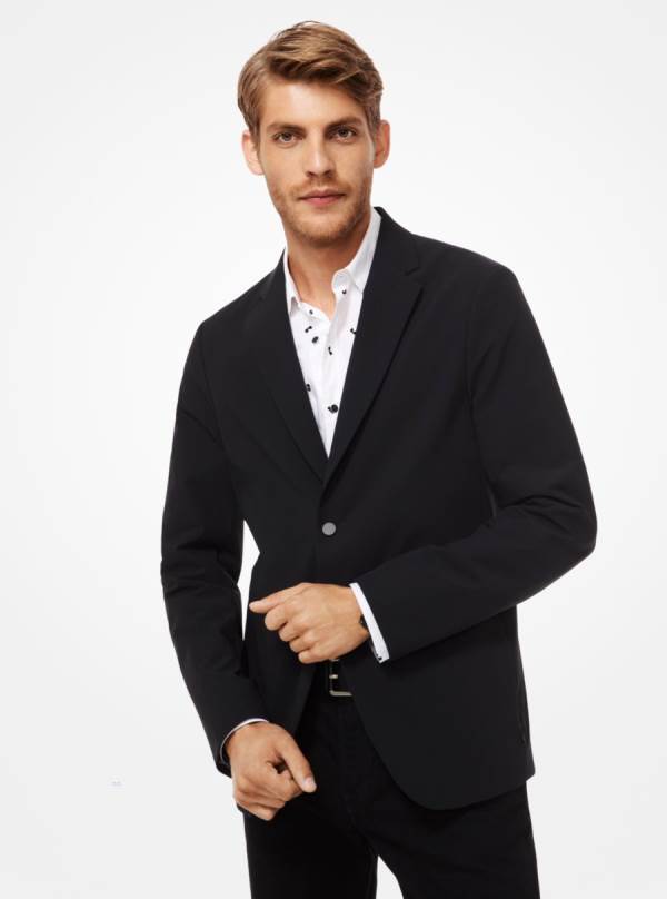 Panske Blejzre Michael Kors Sport Čierne - Oblecenie Michael Kors Obchod | FVYOE-8205
